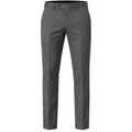 Tailored Wool-Blend Trousers – Charcoal Grey | Truvington