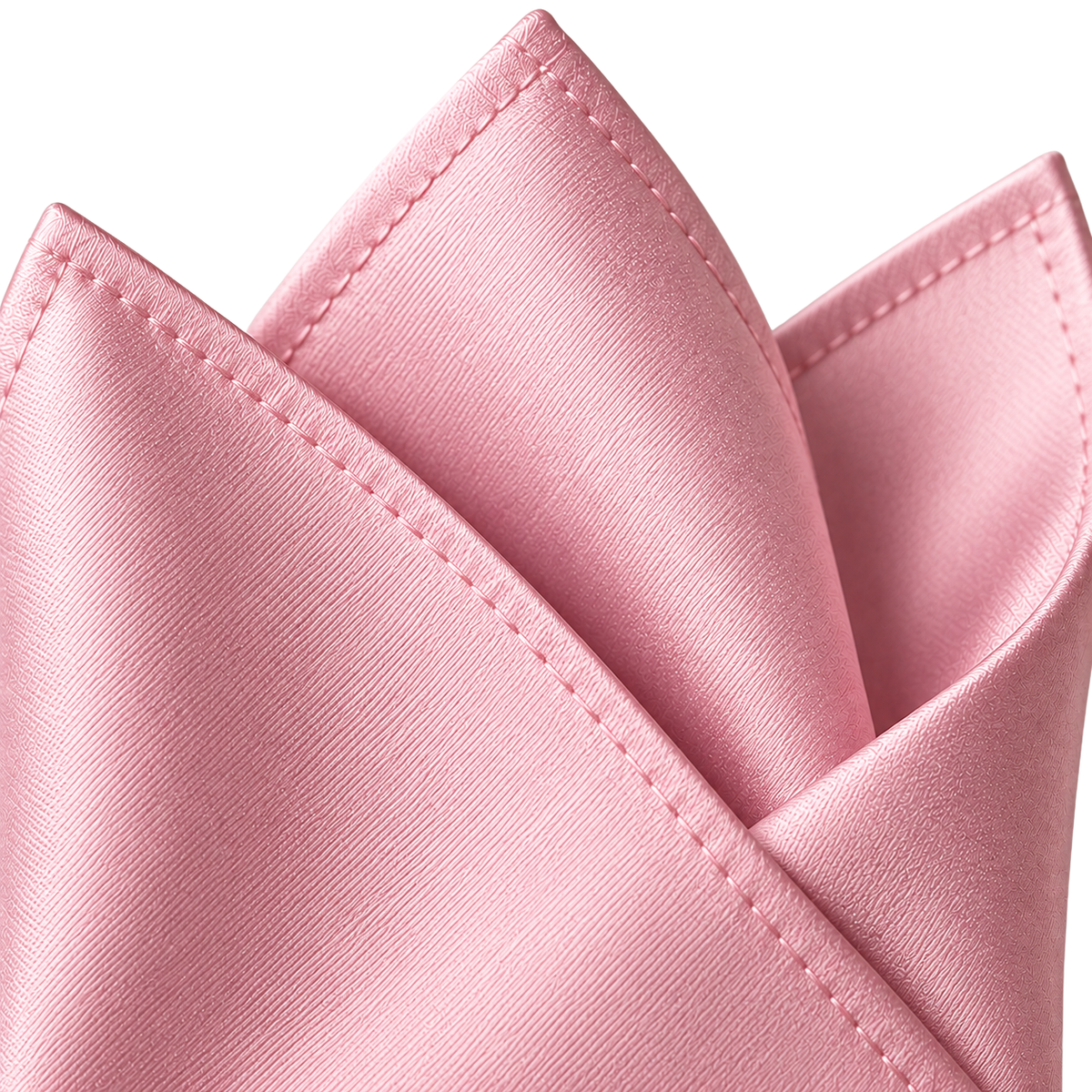Premium Silk Pocket Square – Blush Pink | Truvington